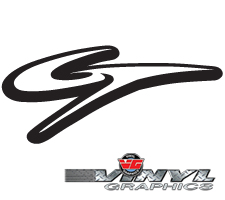 VG687 Custom Vinyl GT Outline Decals