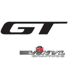 VG860 Custom GT Vinyl Decals