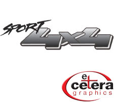 Sport 4x4 Truck Decals by Etc. Graphics