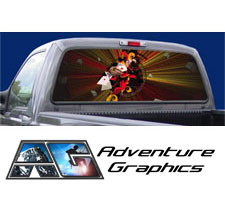 Jokers Wild Custom Truck or SUV Rear Window Graphic by Adventure Graphics