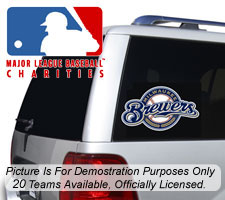 MLB Series Cutz Window Decals by Glass Tatz