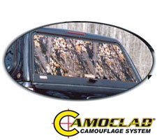 Camouflage Truck or SUV Rear Window Film - Sheet Measures 46.5