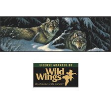 Wild Wings Collection - Black Timber Truck or SUV Rear Window Graphic by Vantage Point Concepts