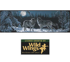 Wild Wings Collection - Moonrise Truck or SUV Rear Window Graphic by Vantage Point Concepts