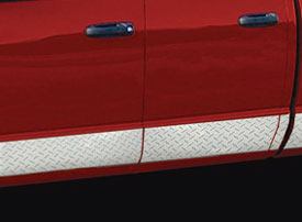 Diamond Plate and Carbon Fiber Roll Striping