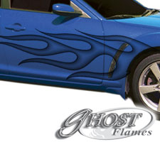 GF303 Vinyl Ghost Flames