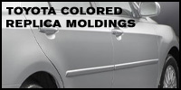 Toyota Colored Replica Moldings Toyota Colored Replica Moldings