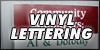 Custom Vinyl Lettering