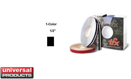 1/2 in x 150 ft Solid Ultra Metallic Vinyl Striping by Universal Products