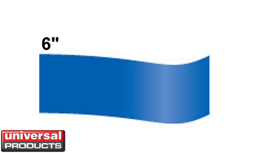 6 in X 50 ft Solid Metallic Vinyl Striping by Universal Products