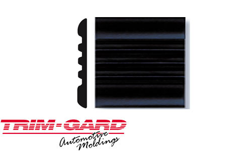 ET11NT-26 - 2 3/8 in. Black Embossed Truck and Van Molding by Trim-Gard