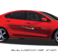 6121LG/3766SM - Jackpot Automotive Graphics by Illusions