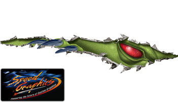 Alien Amazing Tear Vehicle Graphics (Large)