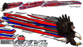 Eagle Raptor Car and Truck Graphics (X-Large)