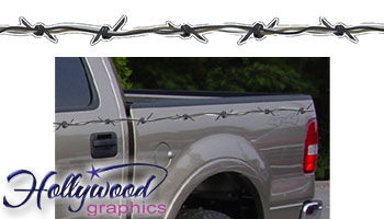 Wicked Wire Barbed Wire Stripes (4 Stripes)